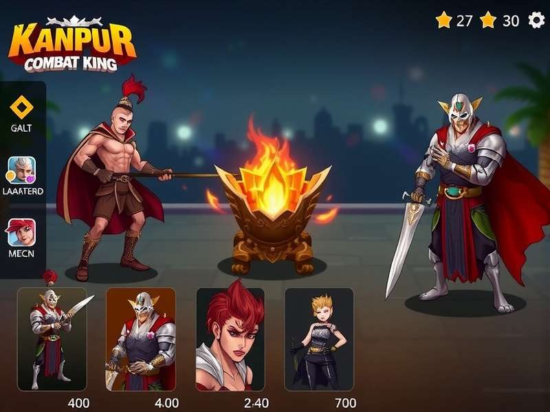 Kanpur Combat King character selection